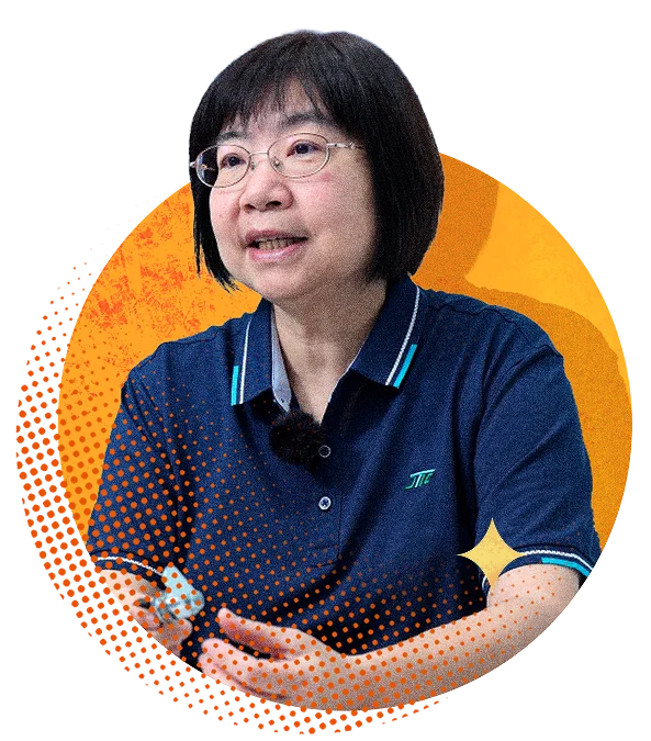 金泰工業 副總經理 曾慧芳